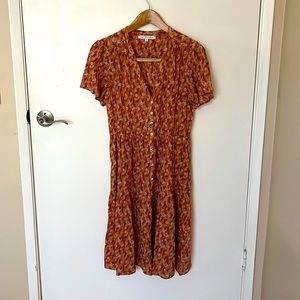 Xirena floral dress, size small